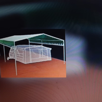 Tensostruttura per copertura caravan