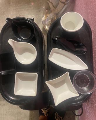 Lotto Stoviglie & Finger Food: 254 Pezzi (Piatti,