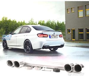 SISTEMA DI SCARICO BMW F30 F31 LOOK M DOPPIO