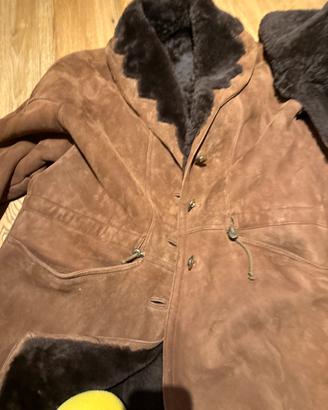 Montone donna vero in pelle e montone