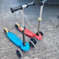 2 monopattini 3 ruote