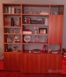 Libreria in legno 195 x H 230 x 45
