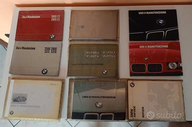 Bmw libretti uso manutenzione