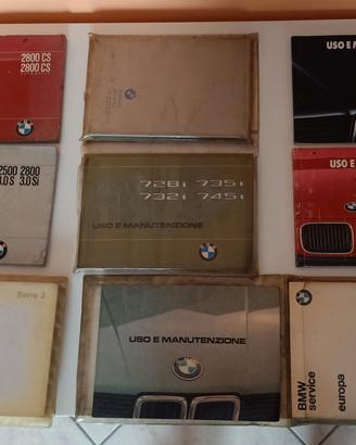 Bmw libretti uso manutenzione