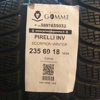 2 gomme 235 60 18 pirelli inv a5528