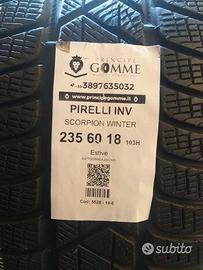 2 gomme 235 60 18 pirelli inv a5528