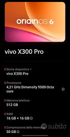 Vivo X300 pro 512 GB 