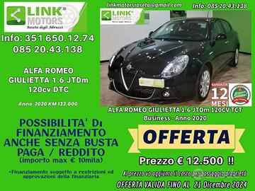 ALFA ROMEO Giulietta 1.6 JTDm TCT 120 CV Busines