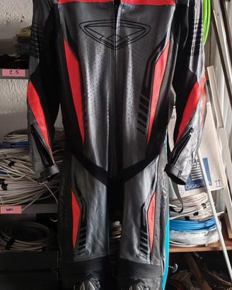 Tuta moto in pelle prexport modello  sephang