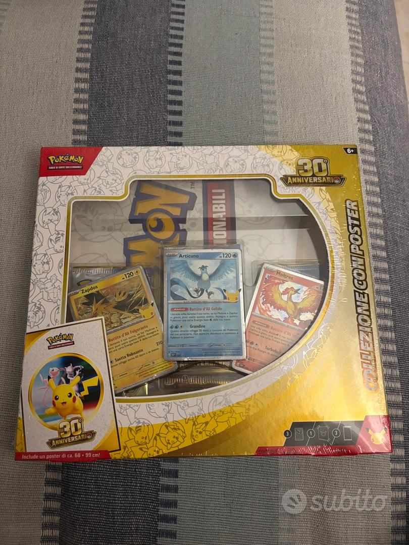 Collezione con poster 30th anniversario Pokemon - Collezionismo In ...