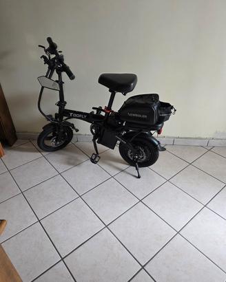 Bici Elettrica Toofly + portapacchi