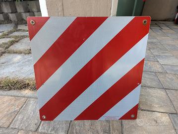 Cartello carico sporgente OMOLOGATO in metallo