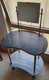 tavolino bagno vintage