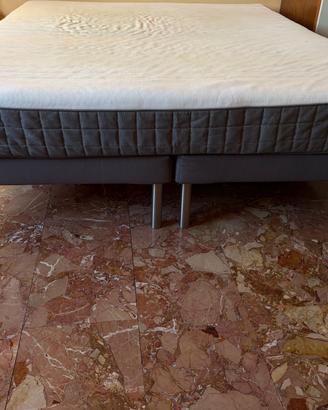 Letto IKEA 160x200 (Rete matrimoniale + materasso)