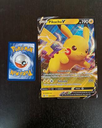 Pokemon - Pikachu V – Jumbo Promo SWSH061