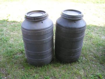 Taniche cilindriche in plastica per uva