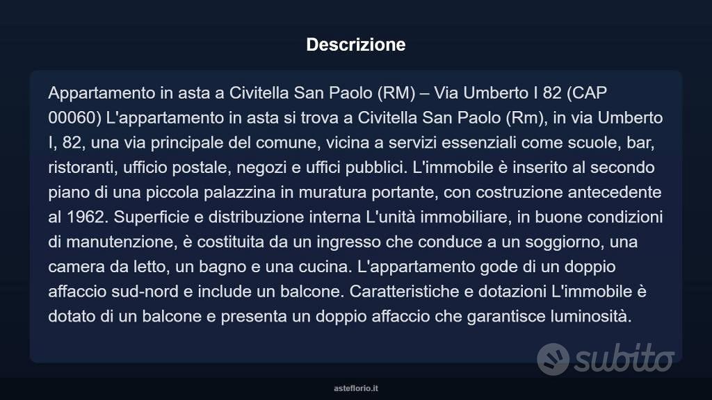 Appartamento – RM - Vista 3