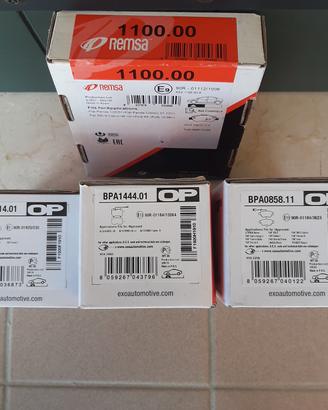 pastiglie freno anteriori