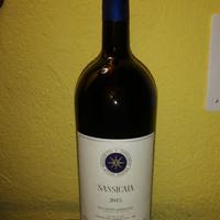 3 bt.Sassicaia 2015 con velina,perfette.