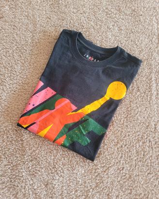 👕 Nike Air Jordan Kids T-Shirt – Black