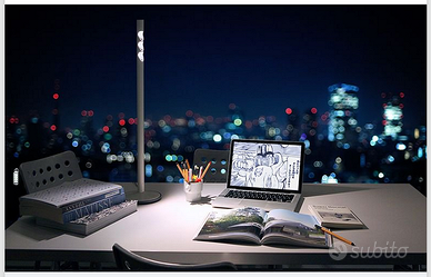 Lampada design da scrivania Lucy della ERCO