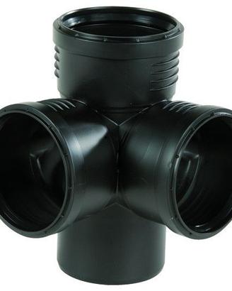 Braga a scagno Geberit Silent-PP diametro 110 mm