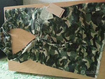 salopette donna militare 