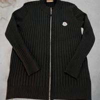 Maglione a maglie con zip Moncler taglia M