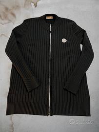 Maglione a maglie con zip Moncler taglia M