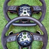 Volante Piatto Audi RS S Alcantara e Pelle 2016-22