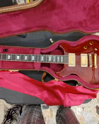 Gibson Les Paul Standard double cut 2001 Trans Red