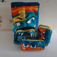 zaino SJ gang + astuccio 3 cerniere e bustina