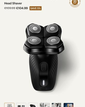 Manscaped - Domeshaver Plus - Rasoio per la testa