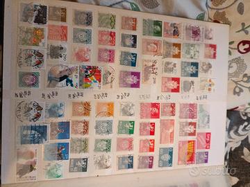 lotto n. 67 francobolli Norvegia 