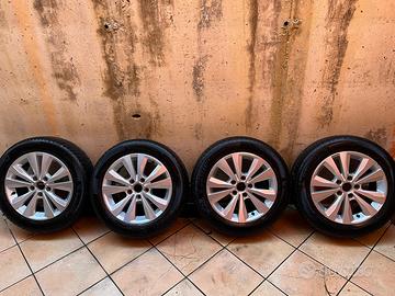 Cerchi e gomme VW golf 7 da 16”