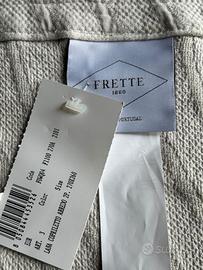 Copriletto matrimoniale FRETTE cotone 100% nuovo