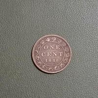 moneta 1 centesimo 1888 Canada