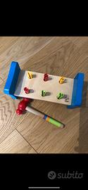 Gioco in legno batti batti Hape
