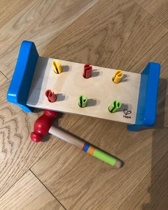 Gioco in legno batti batti Hape