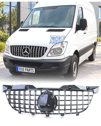 GRIGLIA MERCEDES SPRINTER W906 06-13 LOOK GT NERO 