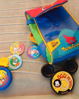 Borsetta e Gadget Disney-Nestlé "Topolympic"