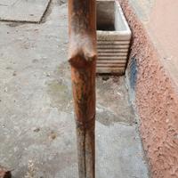 vecchia statua africana alta 1,10 