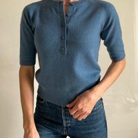 Maglione blu 100% cashmere donna misura xs nuovo