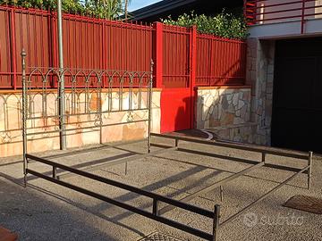 Testiera letto antico 