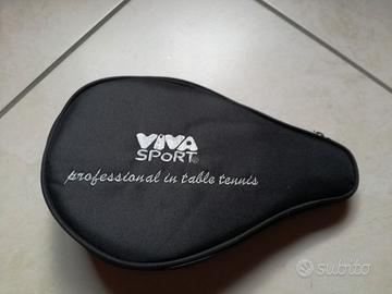 Racchetta tennis da tavolo con custodia