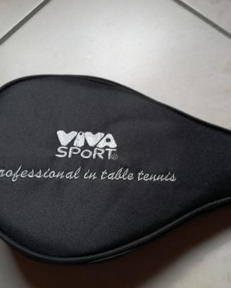 Racchetta tennis da tavolo con custodia