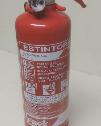 ESTINTORE  X EMMERGENZE X AUTO  