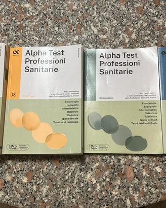 Libri Alpha test Professioni sanitarie