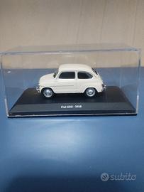 Fiat 600 modellino scala 1/43
