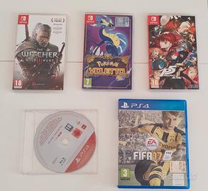 Giochi Nintendo Switch e PS4